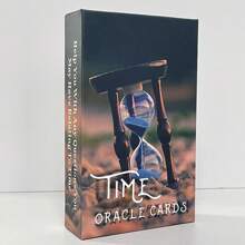 12x7cm Time Oracle Deck  In Box 400 GSM PAPER English Divination Clarity Cards Prophecy 54 -Cards - Multicolor - View 4