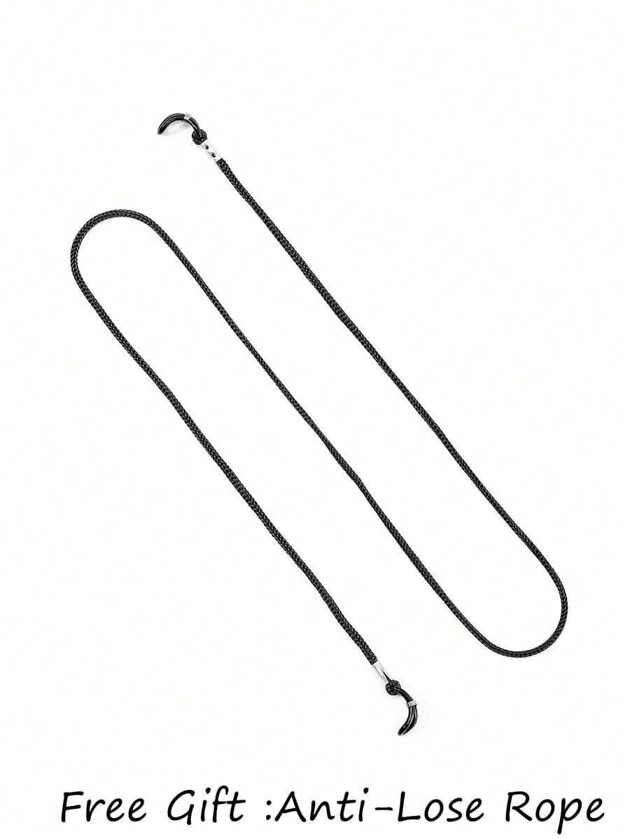 1pc Men's Metal Aviator Travel Style Gold Tone NosePad Fashion