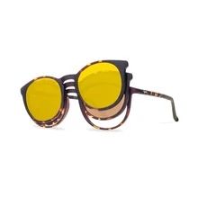 Lentes con Clip On Solar Polarizado Intercambiable 2 en 1 Armazón para graduar y Clips Magnéticos Intercambiables. Modelo Haku. - Multicolor - Ver 6