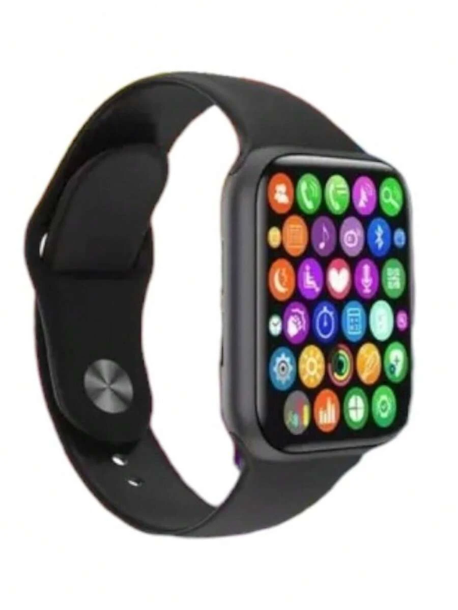 Relógio Inteligente w35+ - Smartwatch w34+ - Foto na Tela - Envio Imediato - Preto - Visão 1