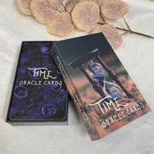 12x7cm Time Oracle Deck  In Box 400 GSM PAPER English Divination Clarity Cards Prophecy 54 -Cards - Multicolor - View 7