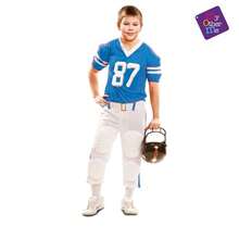 Blue Rugby Player Costume ✅ 24/48h Delivery To Spain (Peninsula) - Rugby Costumes - Children's Costumes - My Other Me - Ref. 202108 - Multicolor - View 2