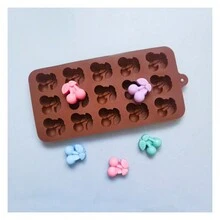 MOLDE SILICON CEREZAS FRUTA CHOCOLATE JABON RESINA JABON MANUALIDADES - Café integral - Ver 2