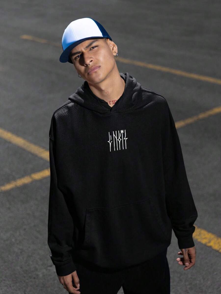 Men Hoodies - Black - View 1