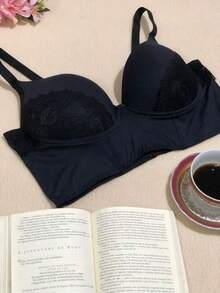 Plus Size Bras & Bralettes - 黑色 - 查看 2