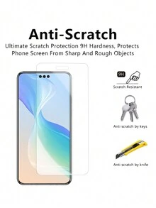 2 Pièces Protecteur D'écran Hd Compatible Avec Honor - Blanc - Voir 3