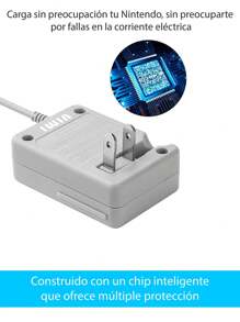 Cargador Para New3ds, New3ds Xl, 3ds, 3ds Xl, 2ds - Gris - Ver 9