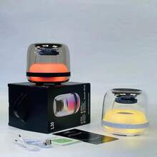 Bocina Led Bluetooth L30 Iluminación Rgb Portátil - Blanco - Ver 3