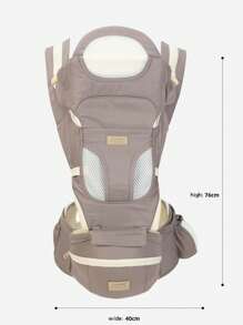 Colorblock Baby Carrier - Khaki - View 8