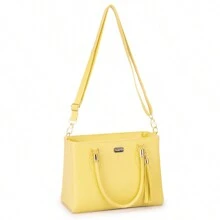 Women Tote Bags - Yellow - View 3