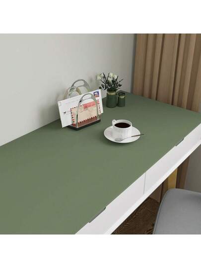 1roll Matte Groen Peel Stick Wallpaper Thickened Self Adhesive Sage Contact Paper Waterproof Removable Vinyl Textured Shelf Liner Cabinet Bedroom,Renovation Stickers Wand Panels,Wall Paper, Wallpapers, ation Items Refresh Your Home,Rama Birthday Graduation view 8