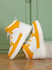 Stylish, Versatile, Durable, Comfortable, High Top, Breathable, Thick-Soled, Casual, Unisex Sneakers