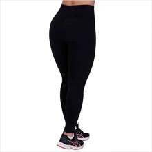 Plus Size Thermal Flannel Leggings High Waist Cold Women's Plush Winter Pants - màu đen - Xem 3