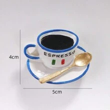 1 件创意 3d 北欧风格冰箱贴装饰仿真食物带磁石趣味展示生日学校装饰学校惊喜宿舍装饰返校 - 彩色 - 查看 6
