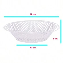 Tortillero-panera De Plástico 15 Pz. - Blanco - Ver 2