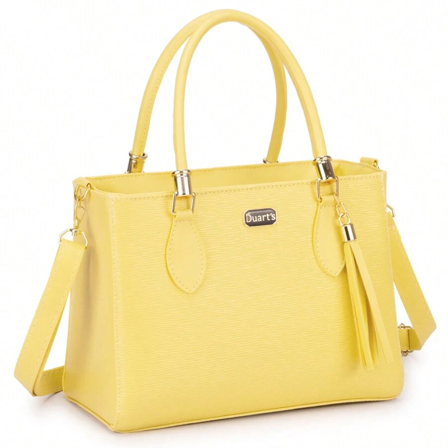 Women Tote Bags - Yellow - View 1