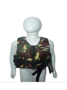 Colete Salva Vidas Camuflado 15Kg Infantil Criança Boiar Flutuar Flutuação Natação Segurança Flutuabilidade Segurança Aquática Equipamento De Salvamento Proteção Contra Afogamento - Camuflado - Visão 1