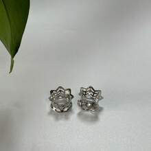 SENLANSP 2入組朋克風格耳擴張器通道,孔洞設計的穿刺珠寶 - 銀色 - 查看 16