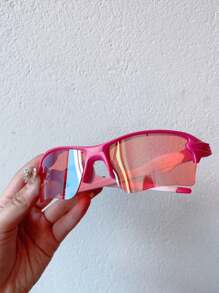 Women Sunglasses - màu hồng với màu hồng b/b - Xem 1