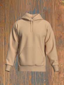 Men Sweatshirts - 米色 - 查看 3