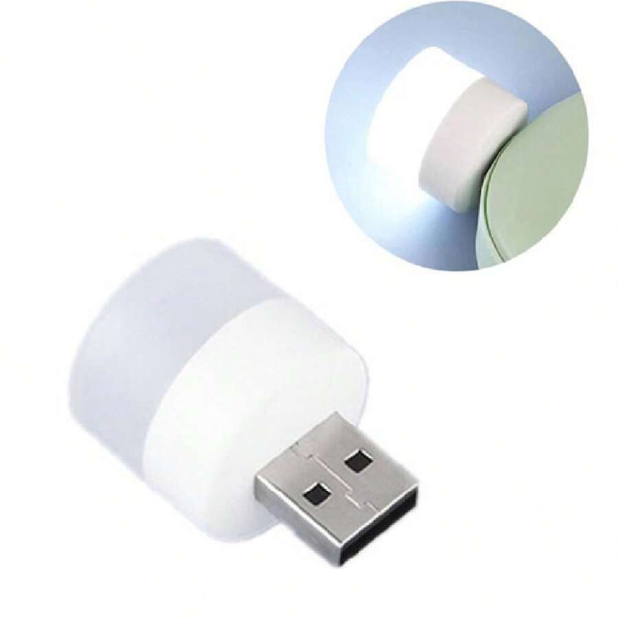 Led Usb Lamp Mini Reading Light - trắng - Xem 1
