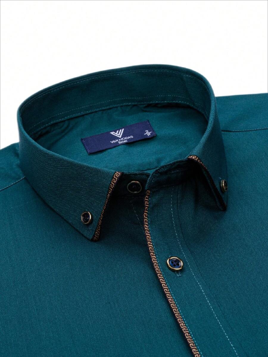 Men Shirts - màu xanh lá - Xem 1