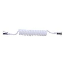 Spring Shower Nozzle Sprinkler Hose Soft Hoses Flexible Telescopic Tube Toilet Bidet Spray Pipe - White - View 2