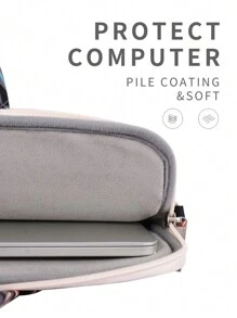 canvas artisan Vải Bố Nghệ Nhân 1 Vật Có Họa Tiết Túi Đựng Laptop Chống Thấm Nước Laptop Mỏng Laptop ForMacBook, Túi Đựng Laptop, Cặp Laptop - Nhiều màu - Xem 6