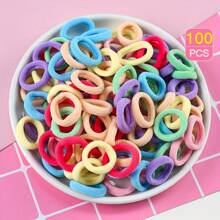 100 Chouchous Multicolores Mélangés Bandeau Bandeau Bandeau Bandeau Élastique Bandeau Pour Filles, Le Choix De Cadeau Idéal Amour Saint-Valentin