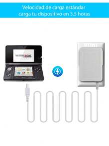 Cargador Para New3ds, New3ds Xl, 3ds, 3ds Xl, 2ds - Gris - Ver 6