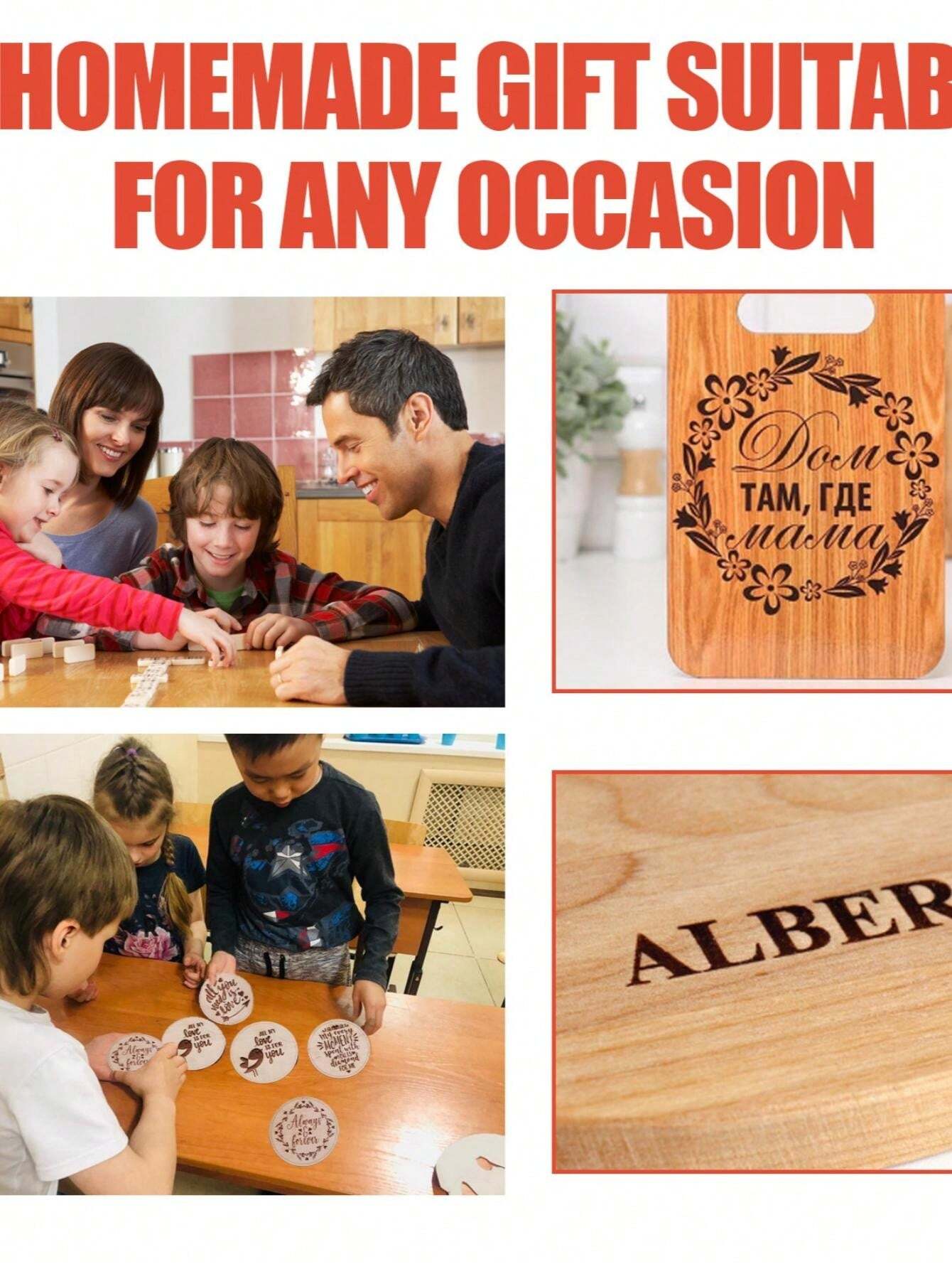 JueFish Wood Burning Pen Set Custom Logo & Pattern Wood Marking Pen