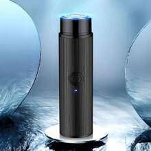 Mini Portable Electric Shaver Portable Travel Facial Beard Shavers USB Rechargeable For Face Body - Black - View 1