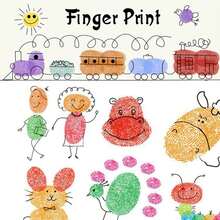 24Pcs/Set Mixed-Clolor Ink Pad Ink Stamp Pad For DIY Doodling, Spraying Painting Board,Scrapbook Decoration, Finger Painting,Stamp, Office, School Tools(4*4cm) - Multicolor - View 3