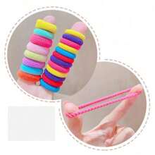100 Chouchous Multicolores Mélangés Bandeau Bandeau Bandeau Bandeau Élastique Bandeau Pour Filles, Le Choix De Cadeau Idéal Amour Saint-Valentin