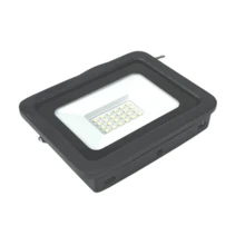 Kit 2 Refletor LED Holofote 50W Branco Frio 6000k Proteção Agua - Preto - Visão 2