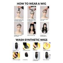 10 Inch Black Synthetic Men Short Curly Wig For Role Play, Halloween, Party - Black - View 10