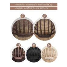 10 Inch Black Synthetic Men Short Curly Wig For Role Play, Halloween, Party - Black - View 9