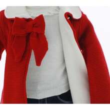 Abrigo para Niña Rojo 3644 Tallas 1 a 8 Años - Rojo - Ver 7