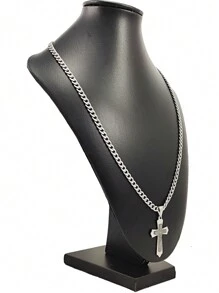 Men's Chain Necklaces - Bạc - Xem 3