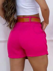 Women Skirts - Màu Hồng Tươi - Xem 2