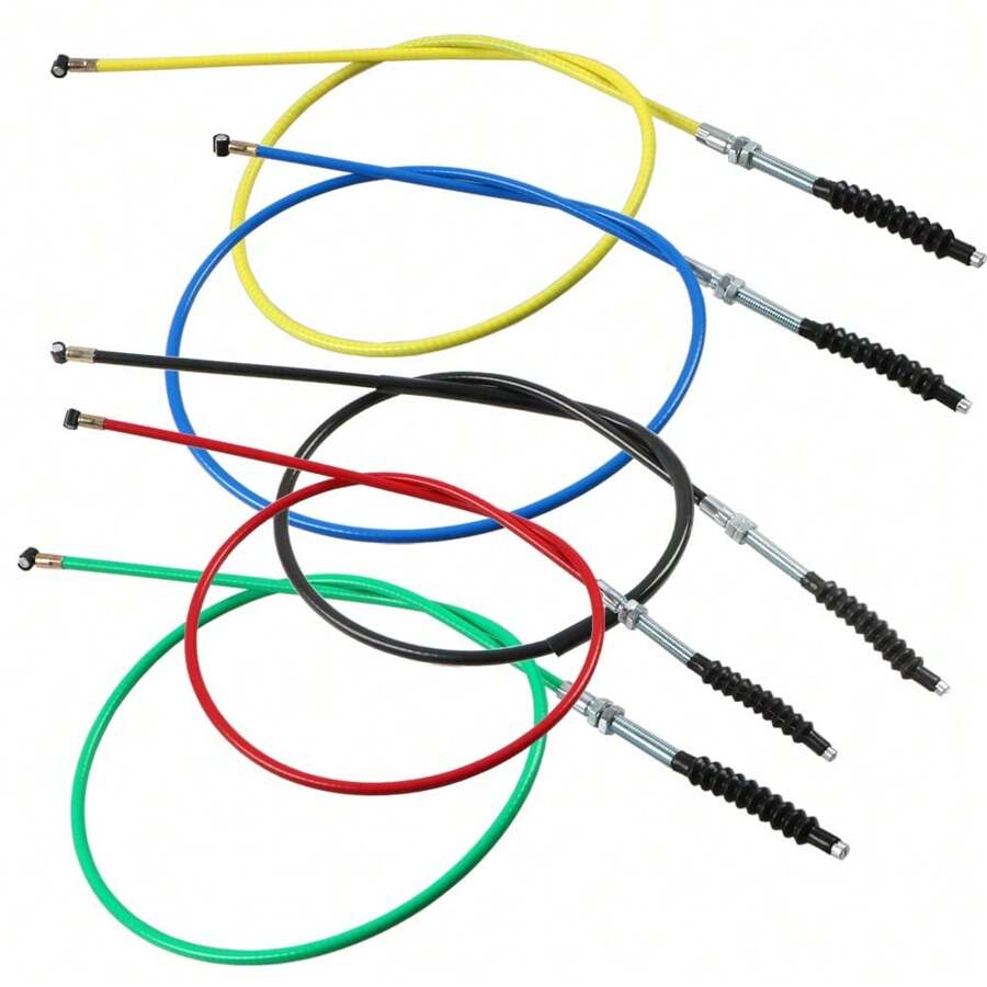 1070mm 離合器拉線,附調節器替換零件,適用於 140 150 160cc 200cc 坑式越野車 Baja Ssr Sdg Atv 4 輪坑式摩托車越野賽 - 紅色 - 查看 1