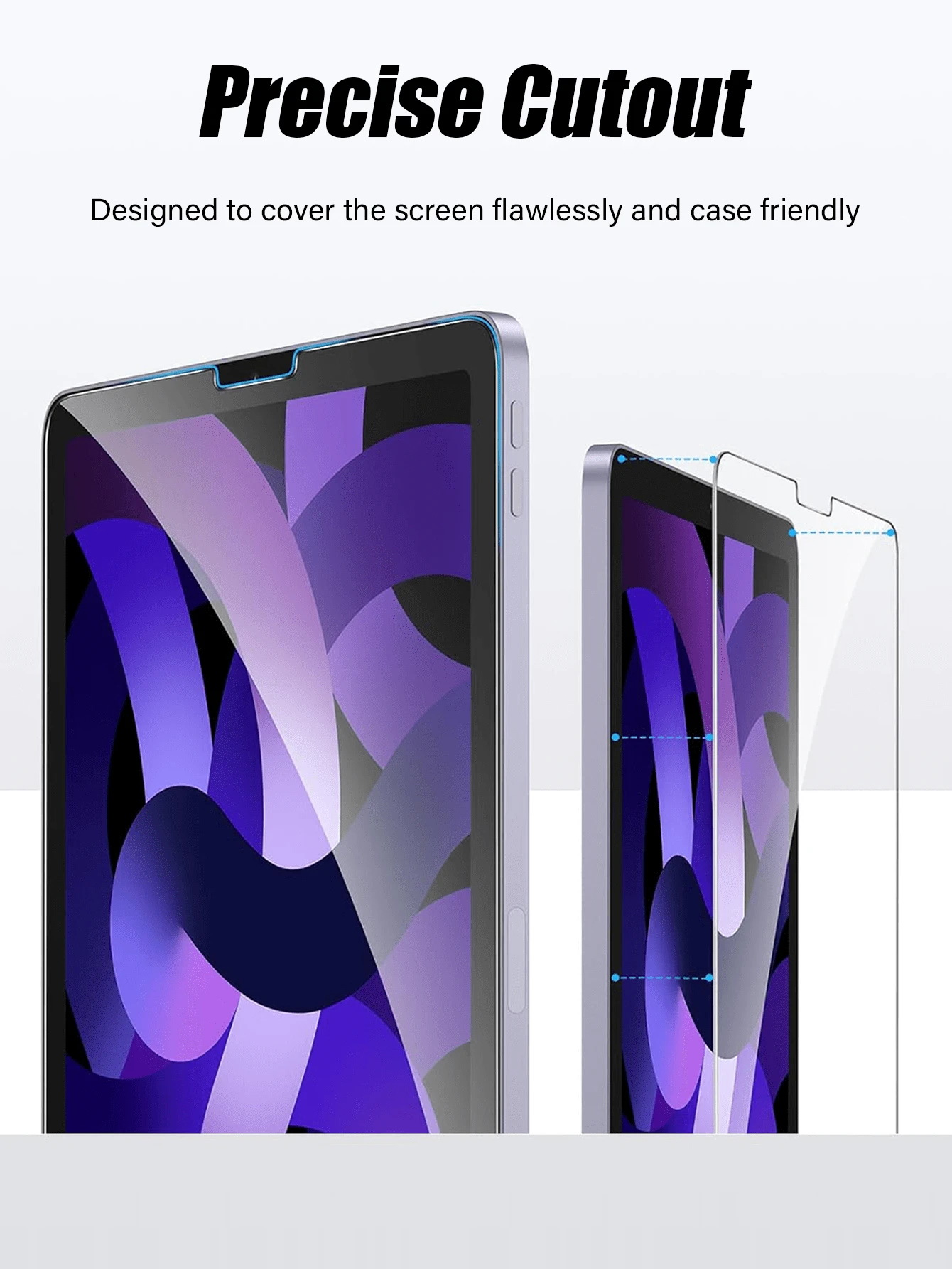 Tempered Glass Screen Protector, Waterproof, ScratchResistant And Anti