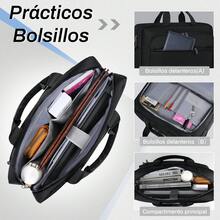 Men Briefcase - Black - View 4