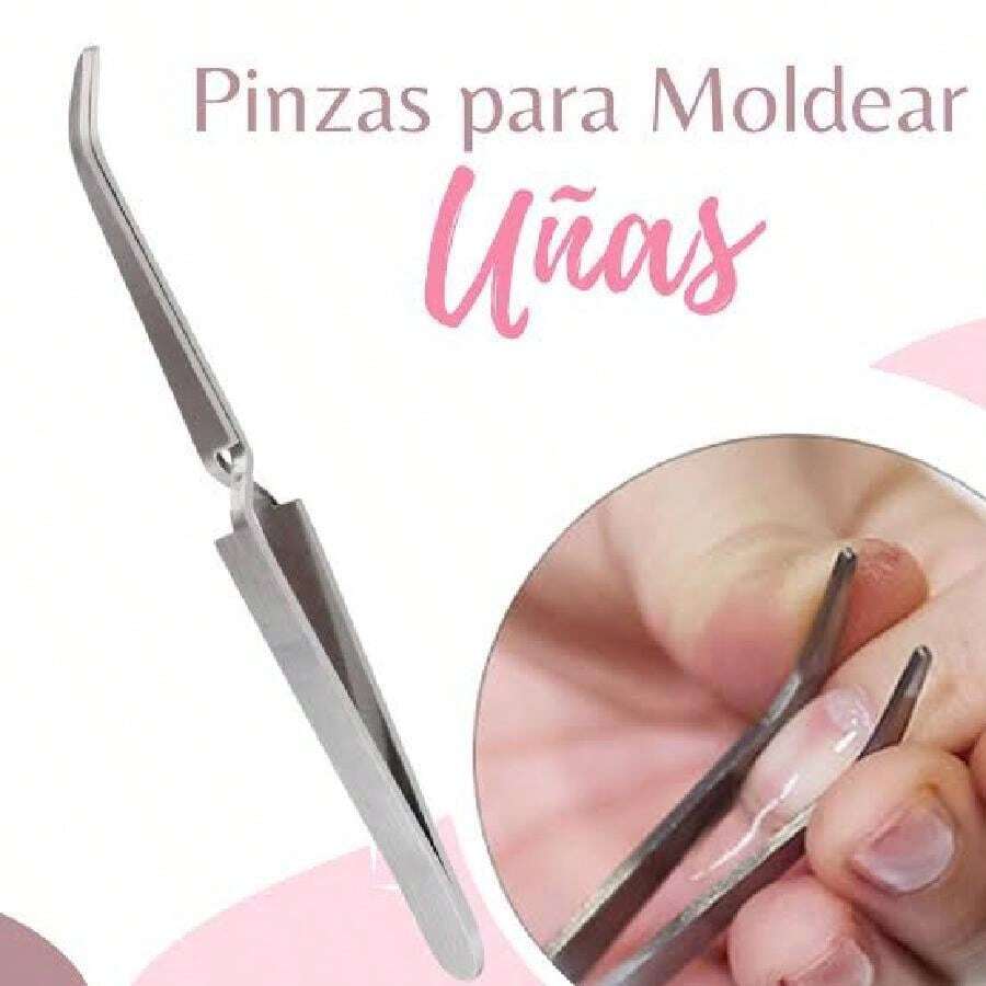 Pinza escultural curva c para uñas esculturales molde para curvatura - Gris - Ver 1