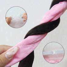 Beautiful Curls: Easy And Overnight Hair Curling With Soft Octopus-Shaped Heatless Hair Curler For Regular Hair,Back To School,Travel Holiday Essentials,Hair Accessories For Women - Pink - View 6