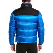 Moncler Chaqueta acolchada de plumas - Azul - Ver 2
