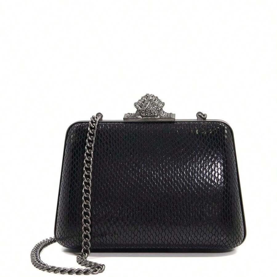 Dune London Become Shoulder Bag - 黑色 - 查看 1