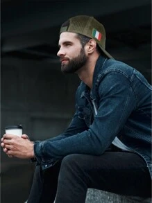 Gorra Táctica Militar Sport Águila, Ajustable Unisex. - Verde militar - Ver 5