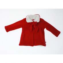 Abrigo para Niña Rojo 3644 Tallas 1 a 8 Años - Rojo - Ver 6