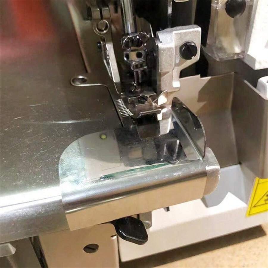 Industrial Overlock Sewing Machine Rule, Seam Guide, Hemmer Guider, Hem Guider, Thin Material Anti-Wrinkle - Silver - View 1